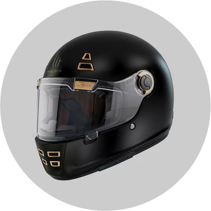Écran Casque MT Helmets JARAMA - Color Dark, Vitres Argent - Modèle MT-V-32 Pour Moto